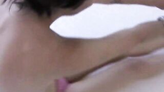 DAGFS   Tight Asian Teen Posing Her Hairy Twat