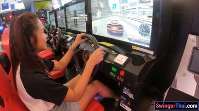 Young Thai Cougar Girlfriend Jerks Penis