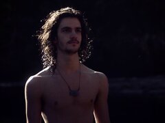 Hot Young Guy Skinny Dip In Nature