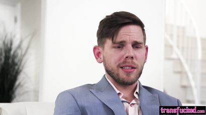 Big Breasts Tranny Enjoyed Rough Assfucking Sex