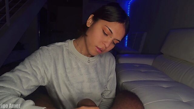 Latina Beauty Gets Stretched Wide By Massive Cock