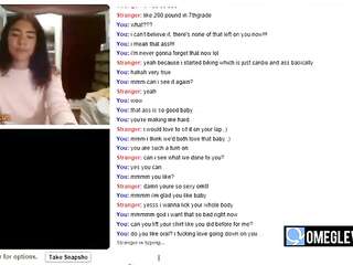 Submissive Omegle Plays Teen On