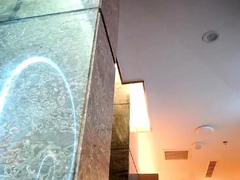 Bathroom 2 Beautiful Girls Touching Each Other's Breasts