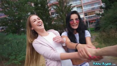 Threesome Sex With Czech Girls Alexis Crystal And Lexi Dona