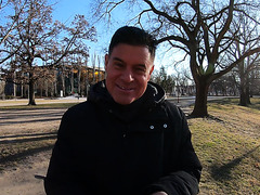 Sucking Cock While Fucked Is No Problem For A Teen Blonde In A Threesome