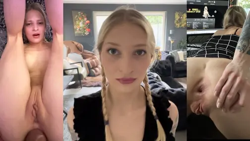 Blonde Amateur HD Self Ass🍑 Sex April 2023