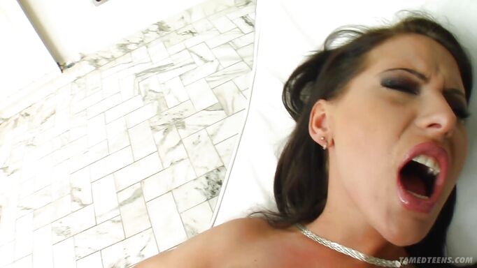 Two Huge Dicks To Satisfy Slutty Jasmin