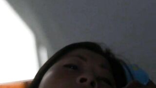 DAGFS   Real Asian Gf Courtney Sliding Dildo