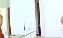 Horny Bitch Cocksucking Lucky Bbc Lover