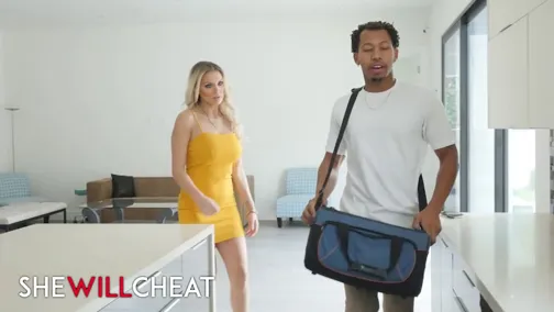 SHE WILL CHEAT   Novice Plumber Stretches Kenzie Taylor′s Wet Pussy🌮️