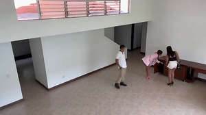 Ravaging My Real Estate Client While His Fiancée  The Kitchen Of His Future Home,fury I Tempt This Young On The Stairs Displaying My Snatch And Wrath,wrath Then He Secretly Boinks Me