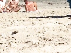 Spycam Masturbating On Beach