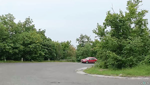 The Car Is Broken And Two Girls Are Invited By Generous Man For Some Threesome