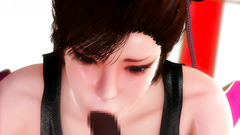 Teen Girl Get Big Black Cock In Small Mouth In Interracial 3D