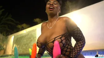 Dukes Dollz: Urban X Night In LA With Queen Rogue &mdash;  Lyric Sky &mdash;  Ava Valentina And Sarah Lace