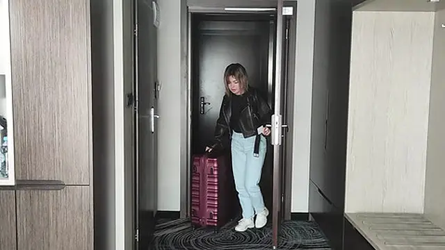 I Jerk Off As The Maid Arrives — He Stares &mdash;  Then Pounds Me Hard And Licks Me Raw