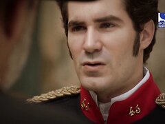 Hairy Chested Spanish TV Hottie In Bondage