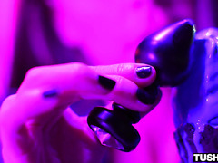 Two Skinny Beauties Invite An Older Guy To Pound Their Tight Assholes In This Steamy FFM Threesome Sex