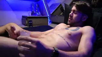 Dante’s Touching His Hardening Cock And Heavy Balls!