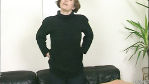 Elegant Wife Masturbates And Sucks Dick