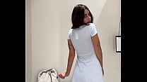 My FIRST PUBLIC Try On Haul In Fitting Room   MASTURBATION