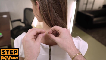 In Step POV Featuring Beauty’s Ass Fuck Scene