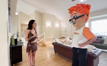 I Spanked And Stroked Brunette Izi Blu In Wild Casting!