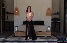 Asian Babe KJ Carter Shows Off Her Tiny Body With Firm Tits For Playboy