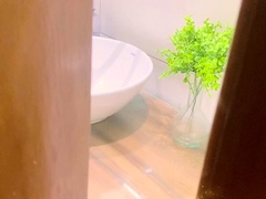 After The Shower, I Tried On Several Cuckold Panties For My