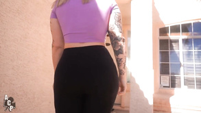 Blonde Bombshell Clown Sparks Interracial Wildfire