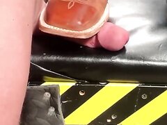 Stepping On Fat Cock