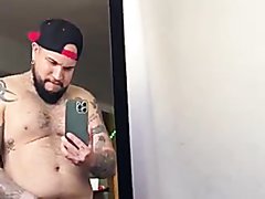 Thick Stud Wanking His Big Cock