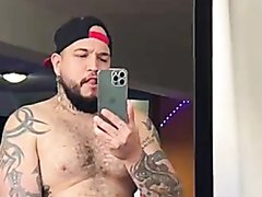 Thick Stud Wanking His Big Cock