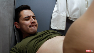 Cherry Kiss Interracial Threesome Sex