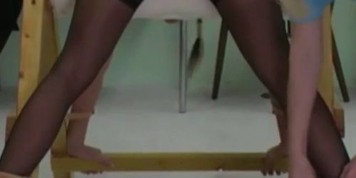 Bondaged And Spanked