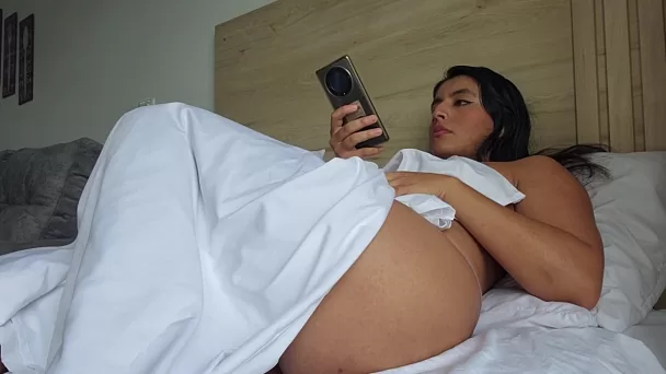 Latina Teen’s Masturbation Phone Call Hotline