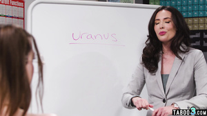 Wife Professor Testing Her TS Assistant