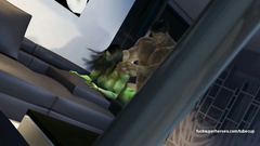 Great Hulk With Incredible Force Fucked In Ass Hulk Woman