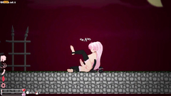 Angel Marielle Side Scroller Transgender Porn Game Play [Part 13] + Download