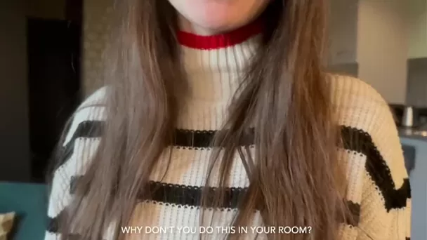 Taboo Stepsister Rides Stepbrother’s Big Cock