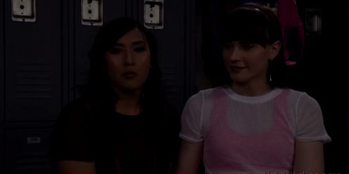 Busty Asian Babe Gets Fucked By A Horny Transgender