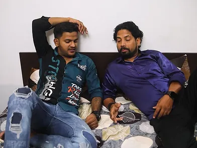 Stepsis Gets Her Indian Pussy Pounded By Two Big Cocks In A Hardcore Threesome