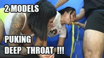 2 MODELS DEEP THROAT FUCKING PUKE 260126DC2 AMBAR + SARAI DEEPTHROAT PUKING DOBLE IRRUMATIO + FREE SURPRISE SHOW (FULL HD MP4 VERSION)