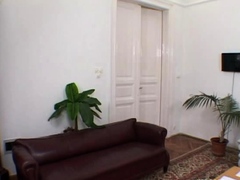 Close Up Transgender Cumshot