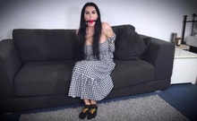 Gag Attack Bondage Jada Nanny Tied Otn Gagged Rope Bondage