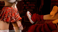 From Mini Skirt Seen At A Huge Dick   Big Futa