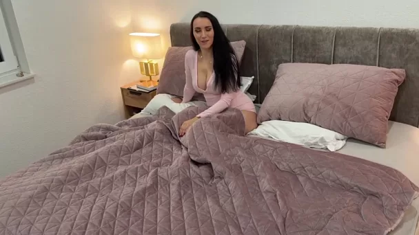 A Cold Winter Night Turned Hot In Stepmom’s Bed