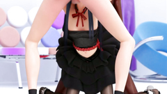 3D Girl Guitarist Vs Three Brutal Guys | Interracial Gangbang   Double Penetration