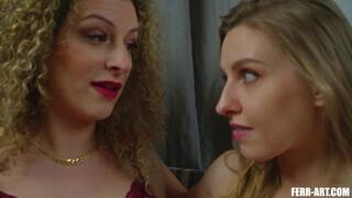 Trans Aunty Seduces Her Niece To Have A Girl Night And Have Sex FERR ART