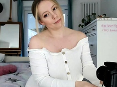 Amateur Blond Girl With Big Boobs Getting Fucked